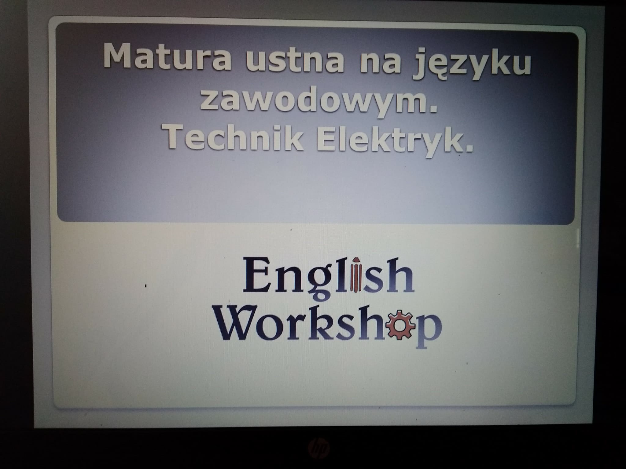 Matura ustna na języku zawodowym – speaking warm ups! Technik Elektryk.