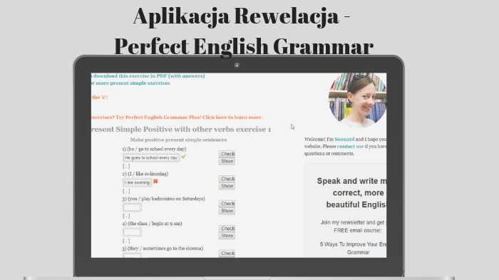 Aplikacja Rewelacja – Perfect English Grammar