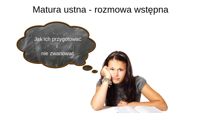 Matura ustna – rozmowa wstępna.